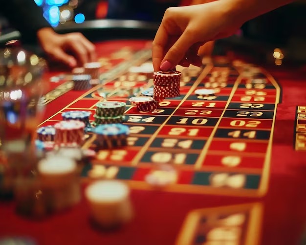 Live dealer blackjack table interface screenshot